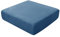 BXFUL Sofa-Sitzkissenbezüge, Sofakissen-Bezüge Stretch-Samt, Couchkissen-Bezüge Ersatz für individuelle Kissen mit elastischem Stoff (3-Sitzer,Blau)