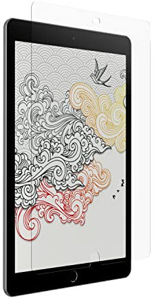 ZAGG InvisibleShield Fusion+ Displayschutzfolie für Apple iPad 25,9 cm (10,2 Zoll), gehärtetes Glas, antimikrobiell, stoßfest, berührungsempfindlich, einfache Anbringung