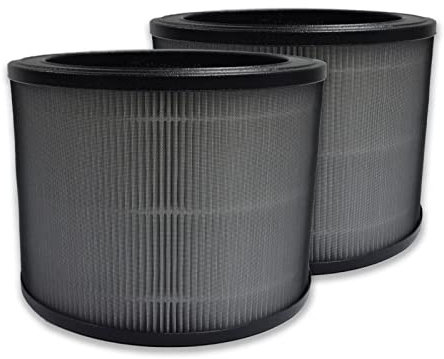 PUREBURG Confezione da 2 filtri HEPA di ricambio 3 in 1 compatibili con purificatori d'aria Winix PlasmaWave A330, A332, filtro O