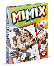 Piatnik 6676 Mimix | Von Kopf bis Fuß Riesenspaß | Kinderspiel | Familienspiel | Ab 4 Jahren | 2-6 Spieler (PIA06676), Weiß
