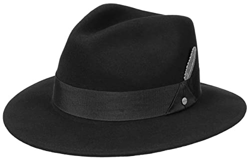 Stetson Vencaster Traveller Wollhut Einfarbiger Wasserabweisender Outdoorhut Unisex Frühling bis Winter