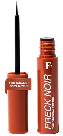 Freck Beauty, The Original Freckle Pen, NOIR – Natural-Looking, Buildable and Long-Lasting Faux Freckles with Clean, Vegan Formula, All Skin Tones, NOIR - (Medium/Dark)