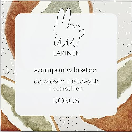 Würfel-Shampoo für raues Haar Kokosnuss