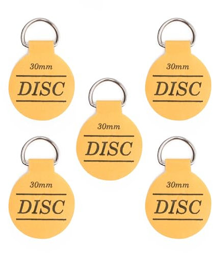 Winsome Wall Plate Hangers - Strong Invisible Holder, Self Adhesive Stick On Hooks - Yellow, 30mm / 1.1''