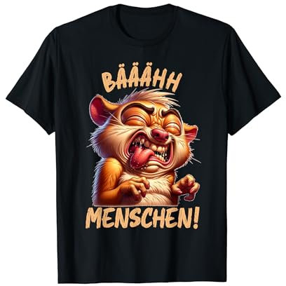 Bäääh Menschen Ich hasse Menschen T-Shirt