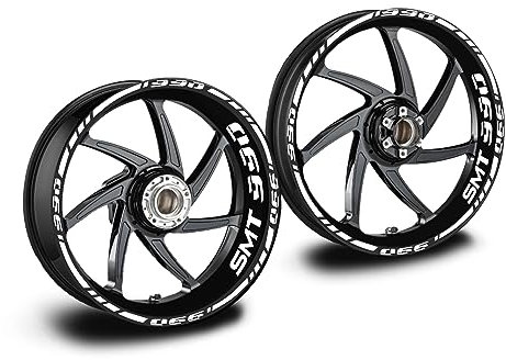 Kit adesivi cerchi moto per compatibile con ktm smt 990 supermoto