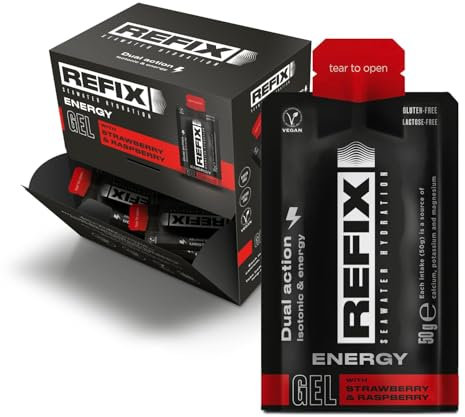 REFIX Gel 50gr Fresa y Frambuesa Pack 25 Uds.