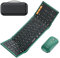 ProtoArc XKM01 Faltbare Tastatur mit Maus, Bluetooth Klappbar Tastatur Set QWERTZ mit Ziffernblock, 2.4G Kabellos+2*Bluetooth Klapptastatur für Windows/Mac/Android - Grün