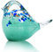 HDCRYSTALGIFTS Große, handgefertigte Glasvogel-Figuren, Statue, geblasenes Glas, Vogel, Papierbeschwerer, Sammlerstücke, Kunst, Tierskulptur, Heimtischdekoration, Dekoration
