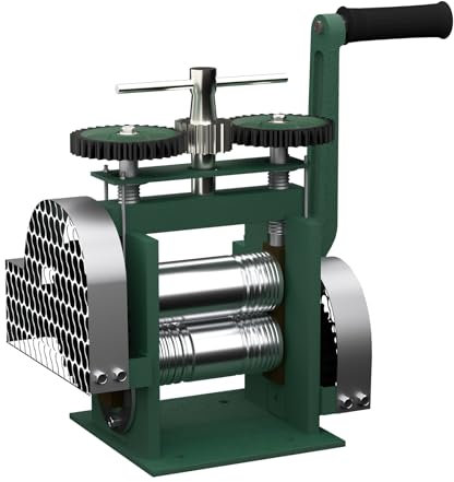 120mm rullo manuale macchina rotolo di ferro presser buoni gioielli laminatoio spessore regolabile adatto per la lavorazione di oro, argento, rame, alluminio e altri metalli
