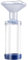 Generisch Katzen Inhalator, Inhalator Katze, Hunde-Inhalator-Abstandshalter, Aerosolkammer Für Haustiere, Tragbarer Effektiver Inhalator-Abstandshalter, Leichte Inhalationskammer Für Katzen Und Hunde