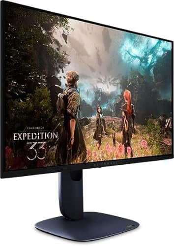 Alienware 27 Gaming Monitor - AW2725Q, 4K UHD (3840x2160), 240Hz, QD OLED, 0.03ms, NVIDIA G-SYNC Kompatibel, AMD FreeSync Premium Pro, HDR True Black 400, Dolby Vision, USB-C, 3 Jahre Garantie