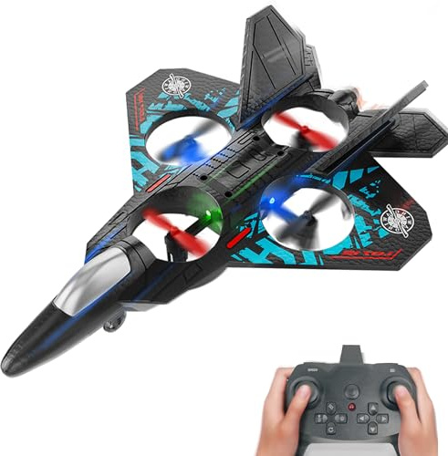 BEZGAR Remote Control Plane RC Airplanes, RC Aircraft Toys, Blue