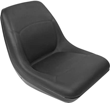 Sogoparts Siège noir à dossier haut AM107759 AT63325 AT315073 compatible avec les tondeuses à gazon John Deere 165 240 245 260 265 285 318 Compatible avec tracteur compact Kubota L3010 L3410 L3710