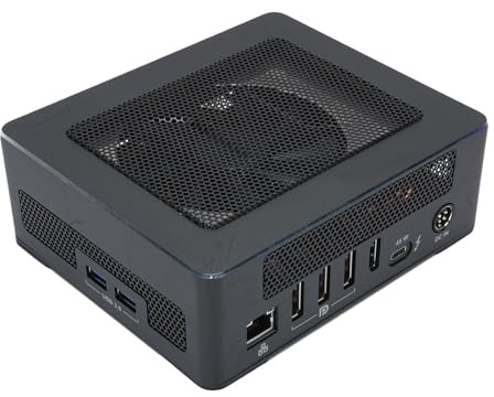 CCYLEZ Externe GPU -Docking -Station Grafikkarten -Dockstation Video -Bearbeitung Gaming 7 Ports für 3 USB3.0 mit 2.0 DisplayPort 1.4 für RX6600 (EU-Stecker)