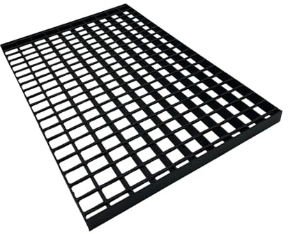 frick Gitterrost/Laufrost/Trittrost verzinkt (35cm breit) viele Längen und Farben (Schwarz, 200 cm)