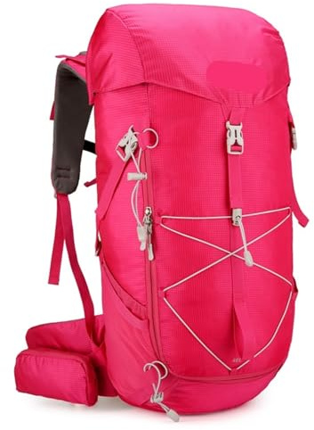 LPATEBCVU Trekkingrucksack 40L Camping-Rucksack, Reisetasche for Männer und Frauen, Wandern, Trekking, Klettern, Bergsteigen, Umhängetasche, wasserdichte Outdoor-Reisetasche