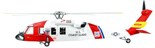 RC Helicopter FlyWing MH-60T 470 Size Jayhawk Scale with ACE Flight Control System LED Ligurn One Touch Return Function for Adults