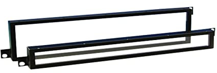 Adam Hall 19 Parts 87441-19 Front Panel with Plexiglass Insert 1 U