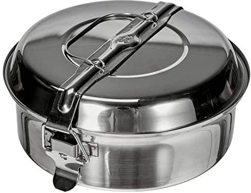 Ilsa Fiambrera INOX, 16 cm, Acero Inoxidable, Plateado