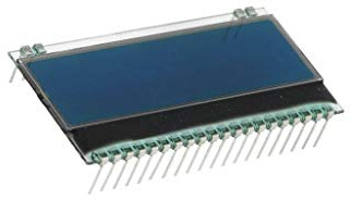 EA DOGM162B-A Display: LCD alphanumeric STN Negative 16x2 Blue 55x27.94mm ELECTR