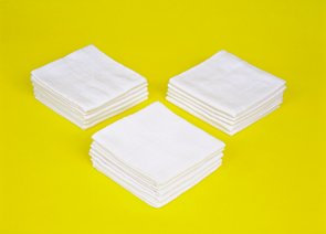 Sunnybaby 10500 Moltontuch 40 x 40 cm - Farbe: WEISS