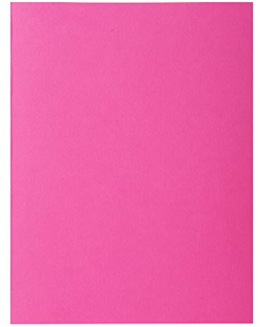 Exacompta Pack of 10 rigid folders Rocks 210 g/m2 pink
