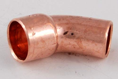 10x Kupferfitting Bogen 12 mm 45 Grad 5040 i/a Lötfitting copper fitting CU