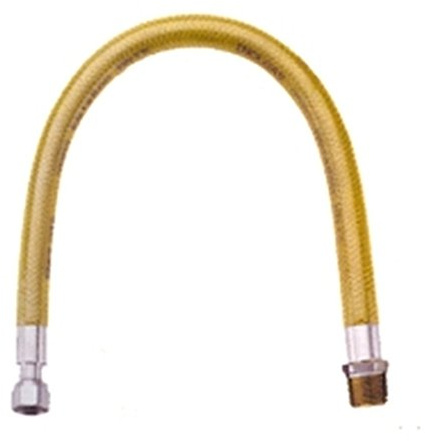 Enolgas Tuyau à gaz flexible, filetage 1/2 mâle-femelle, 150 cm