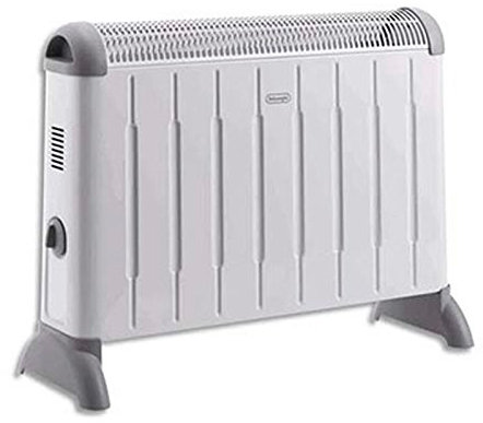 Convecteur mobile 3 puissances maxi 2000W avec poignée - Dim. : L54,2 x H40 x P10,6cm blanc gris