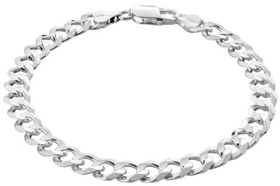 Herrenarmband Aus Hochwertigem Nickelfreiem 925er Silber Mit Karabinerverschluss