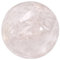 Quiges Austauschbare Mini Coin 12mm Wechselstein Pink Rose Quarz Stein für Ringe-Ohrringe-Anhänger-Armband Halter