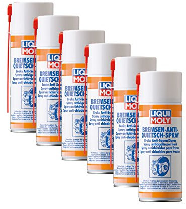 6x LIQUI MOLY 3079 Bremsen-Anti-Quietsch-Spray 400ml