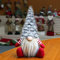 Ansenesna Weihnachten Wichtel Figuren Groß Stoff Zwerge Christmas Schaufenster Schmuck Deko (Rot 4)