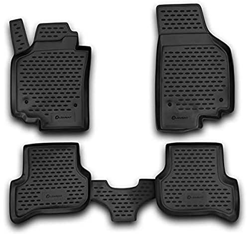 Element Passgenaue Premium Antirutsch Gummi Fußmatten - SEAT Altea, Kombi