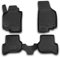Element Passgenaue Premium Antirutsch Gummi Fußmatten - SEAT Altea, Kombi