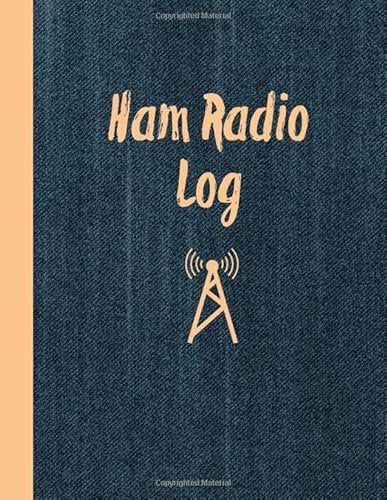 Ham Radio Log: Amateur Station Operator Logbook Contact Operators Notes Notebook Frequency Test Radiowave Book