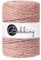 Bobbiny XXL 5 mm – Single Twist – Rouge – Makramee – Häkelschnur – Weben Schnur 100 m