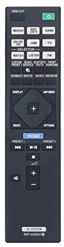 RMT-AA320U Replaced Remote fit for Sony AV Receiver STR-ZA810ES STR-DN1080 Home Theater