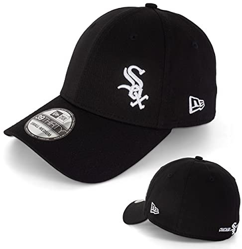 New Era Baseball Caps -39THIRTY Cap -Flawless Team Logo -MLB -NFL -NBA -Chicago Bulls -Lakers -Raiders -Yankees -Dodgers -Chiefs -Buccaneers -Saints -Sox -49ers (Chicago White Sox, S)