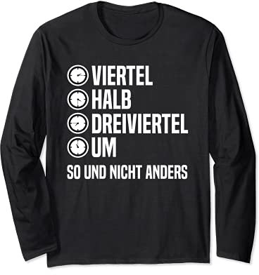 Uhrzeiten in Ostdeutschland so tickt die Ossi Uhr Osten Langarmshirt