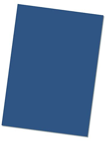 100 Blatt TonKarton DIN A4 - Farbe: Nachtblau Blau -Ton-Papier 160 g/m² matte Oberfläche - Ton-Zeichen-Papier Bastel-Papier Bastel-Karton - Glüxx-Agent