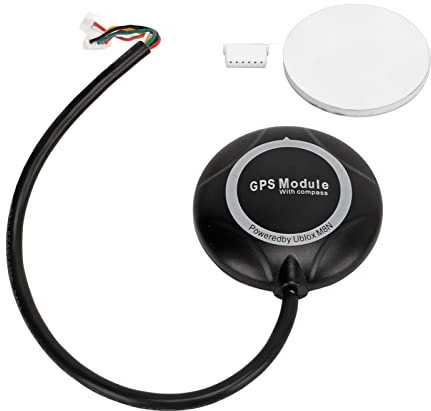 Oumefar Drohnen-GPS-Modul Flight Controller GPS-Modul mit Integriertem Kompass M8-Motor