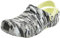 Crocs Unisex Adulto Bistro Work Graphic Clog Zueco, Black/Lime, 42/43 EU