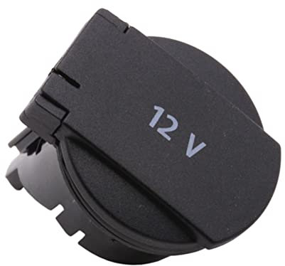 Neu Mittelkonsole Armlehne 12 Volt Steckdose Steckdosengehäuse Abdeckung für VW Passat B8 Golf 6 7 Polo Tiguan Touran Jetta Skoda Kodiaq Rapid 1K0919341F