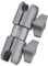 FANAUE Composite Double Socket Swivel Arm,DA-100PRO 3.7 Length, Aluminum Construction, Compatible with RAM Mounts B Size 1 Ball Components