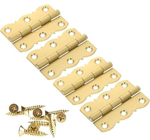 Hinge Piano Music Stand Hinge Butterfly Hinge Piano Accessories Suitable for Piano Wooden Box Cabinet Jewelry Box Furniture Multi-Function Brass Hinges