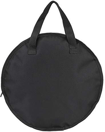 Tragbare 14-Zoll-Dumb-Drum-Übungspad-Tasche für Snare-Drum-Ständer, Musikbuch-Clip, Dumb-Drum-Pad