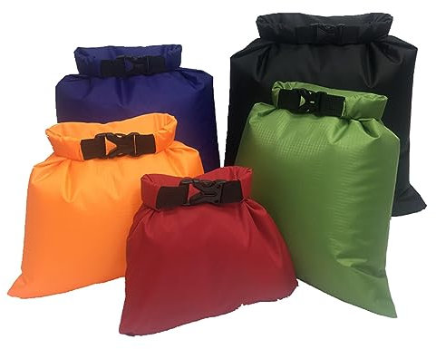 Kisangel Wäschesäcke 5st Wäschesack wasserdichte Outdoor-Tasche wasserdichte Aufbewahrungstasche Multifunktionale Taschen Reisetaschen