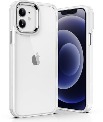 ULAK für iPhone 11 Hülle, Durchsichtig [Anti-Gelb] Clear Schutzhülle Bunte Handyhülle TPU Bumper Transparent Stoßfest Case Cover für iPhone 11 6,1 Zoll - Transparent Mattiert